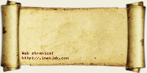 Tanja Egerić vizit kartica